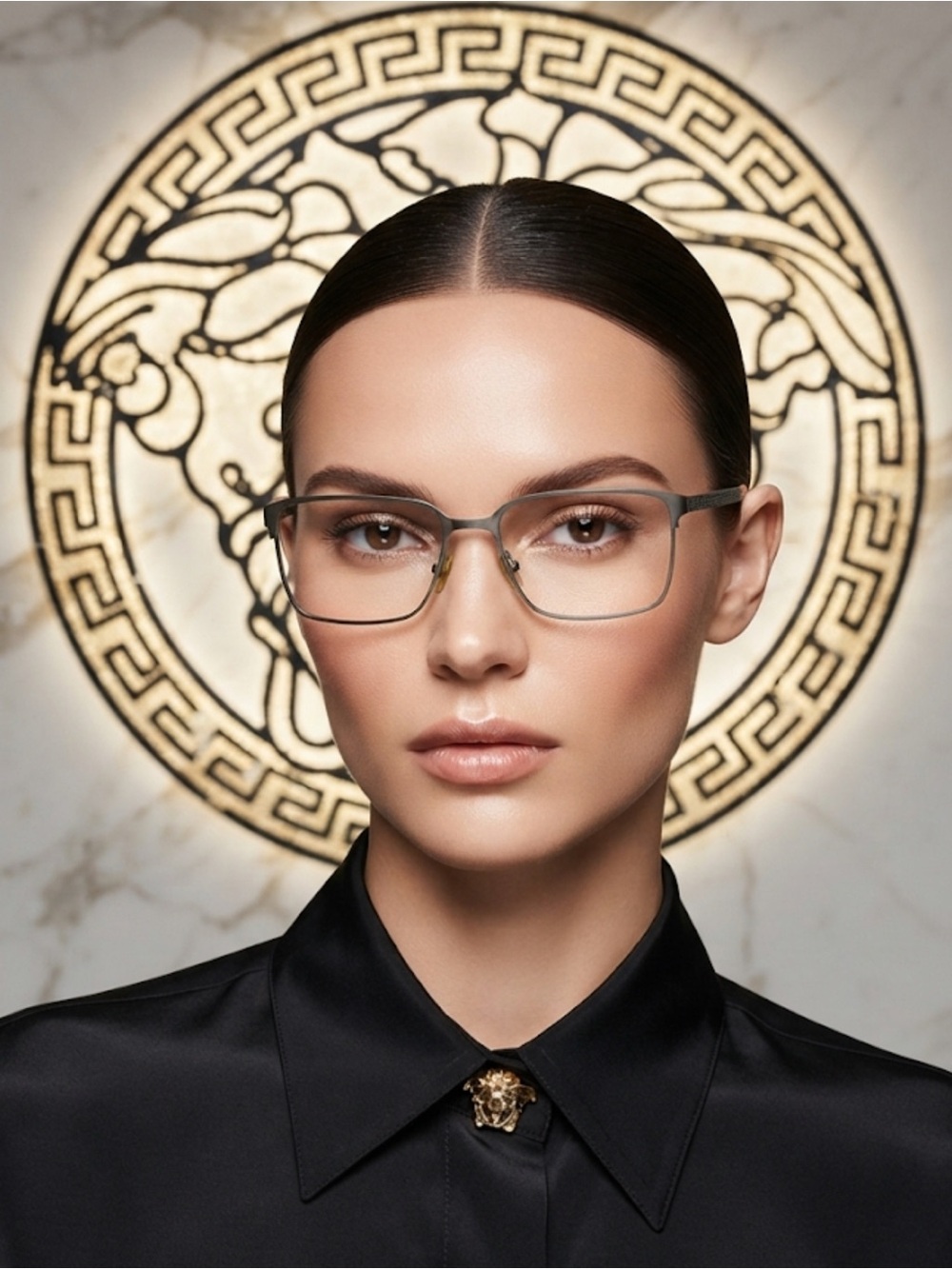Authentic Versace luxury designer prescription eyeglasses frames